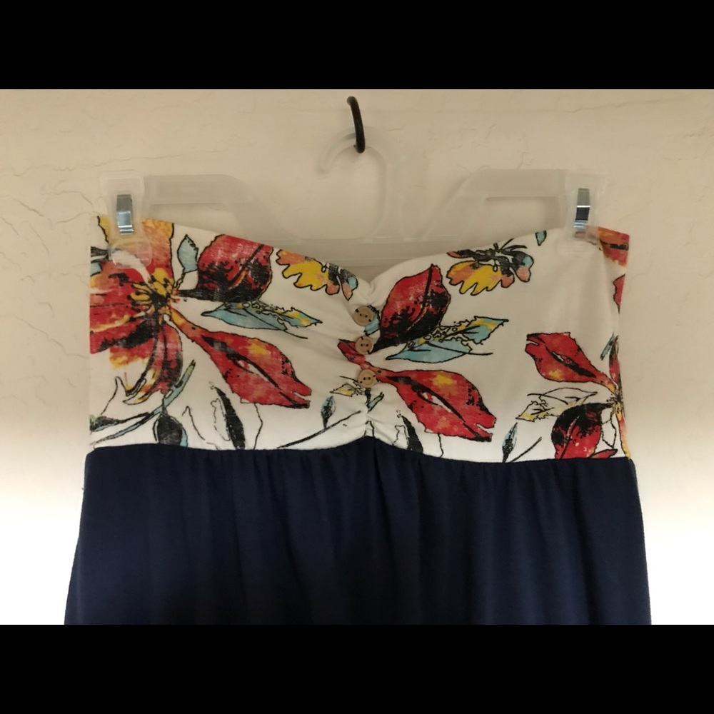 Strapless Maxi Dress